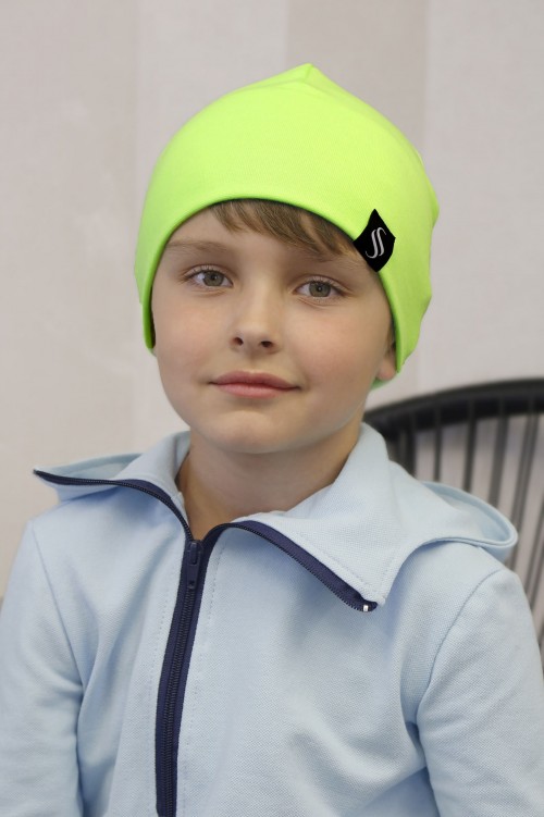 Detská čiapka Oli-zelená